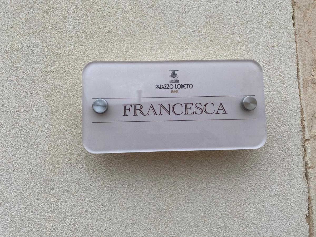 B&B Palazzo Loreto Avola Eksteriør billede